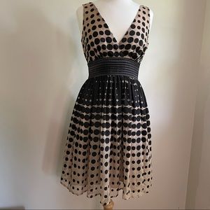 Burlapp Anthropologie Polkadot Dress